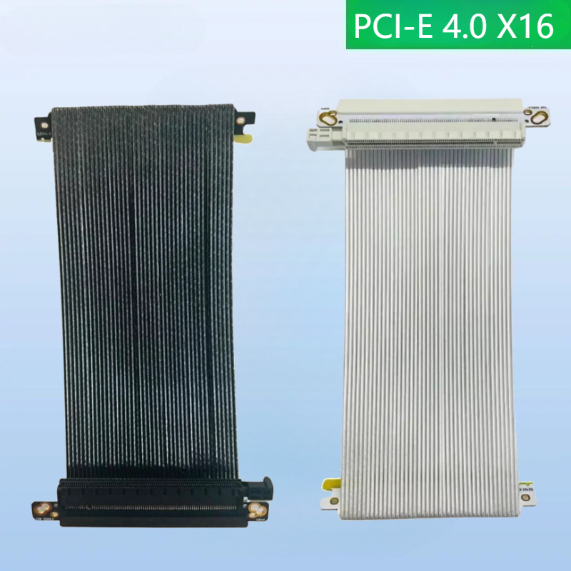 Itx Gpu Riser Pcie 4.0 16X - Супер Скоростной 4,0 высокосовместимый посеребренный провод