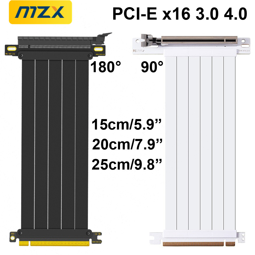 Itx Gpu Riser Pcie 4.0 16X - MZX PCIE 4.0 3.0 16X Riser