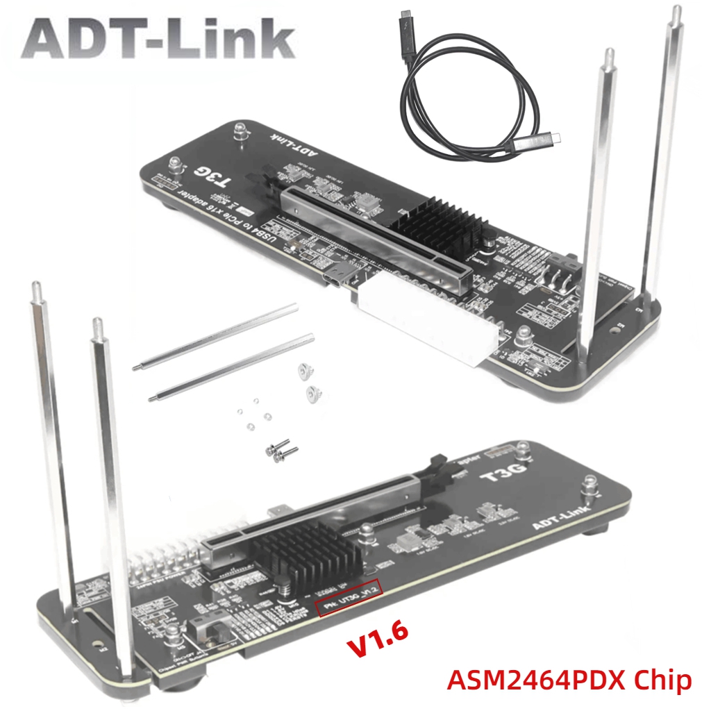 Gpu External Dock Egpu Thunderbolt 4 - ADT UT3G для ноутбуков NUC ITX