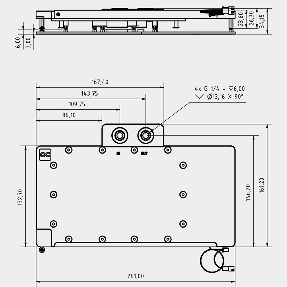 Rtx 5080 16Gb - Водяной блок Alphacool Core для Asus