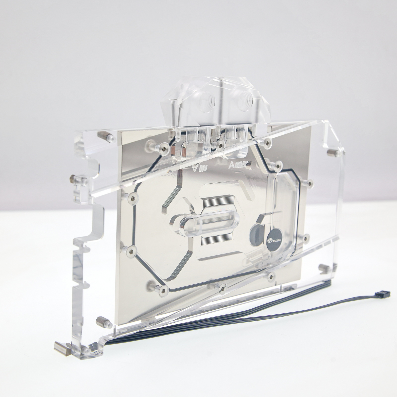 Rtx 4090 Water Block - Кулер для видеокарты Bykski Full Cover