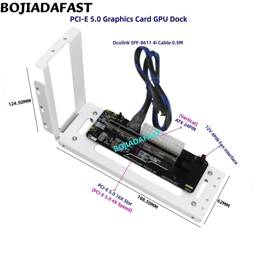 Pcie 5.0 Gpu Riser Cable - Адаптерная карта PCI-E 5.0 16X GEN5