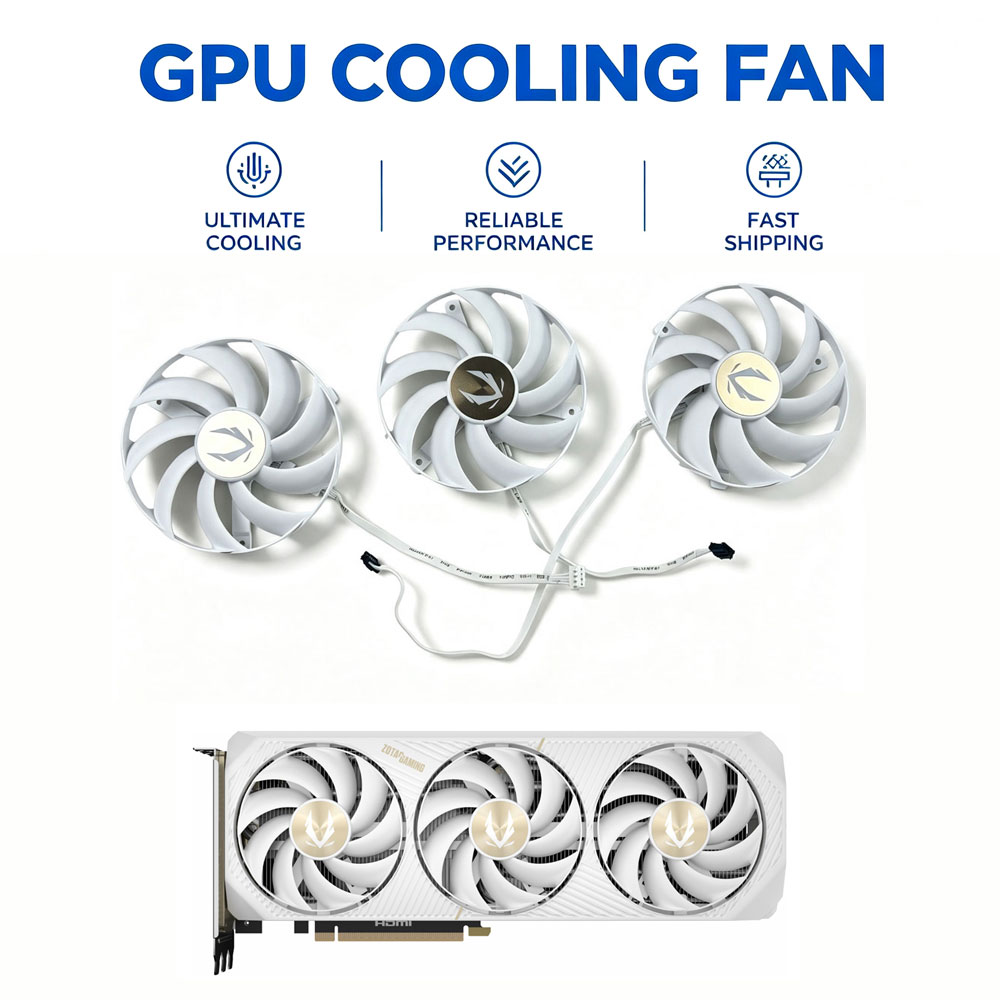 Rtx 5080 16Gb - Охлаждающий вентилятор 96 мм 4PIN TF10S12H-15PAA