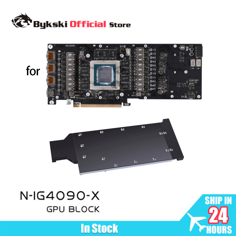 Rtx 4090 Water Block - Водяной блок графического процессора Bykski для