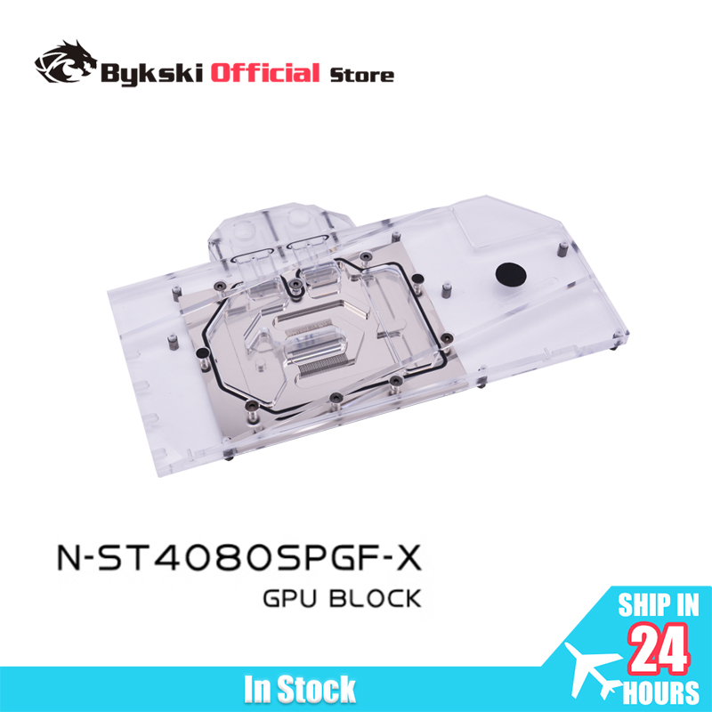 Rtx 4080 Super 16Gb - Водоблок Bykski N-ST4080SPGF-X для видеокарты Zotac