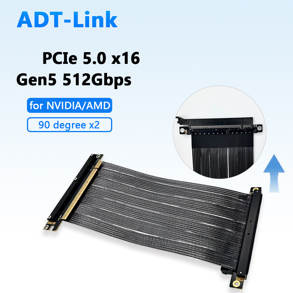 Pcie 5.0 Gpu Riser Cable - PCIE 5.0 X16 GEN5 Видеокарта GPU