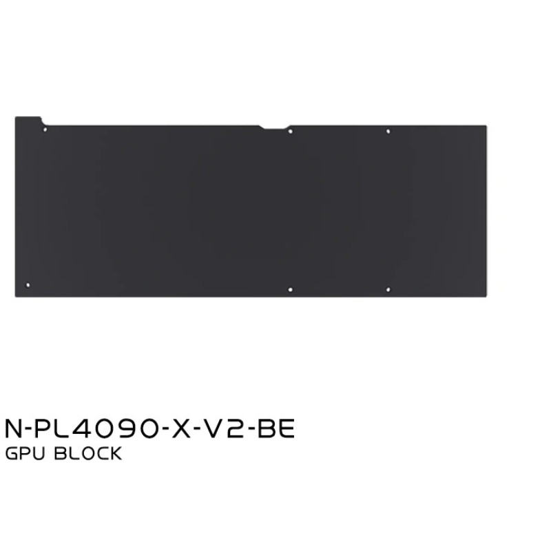 Водяной блок N-PL4090-X-V2 с п – обзор и цена Rtx 4090 Water Block