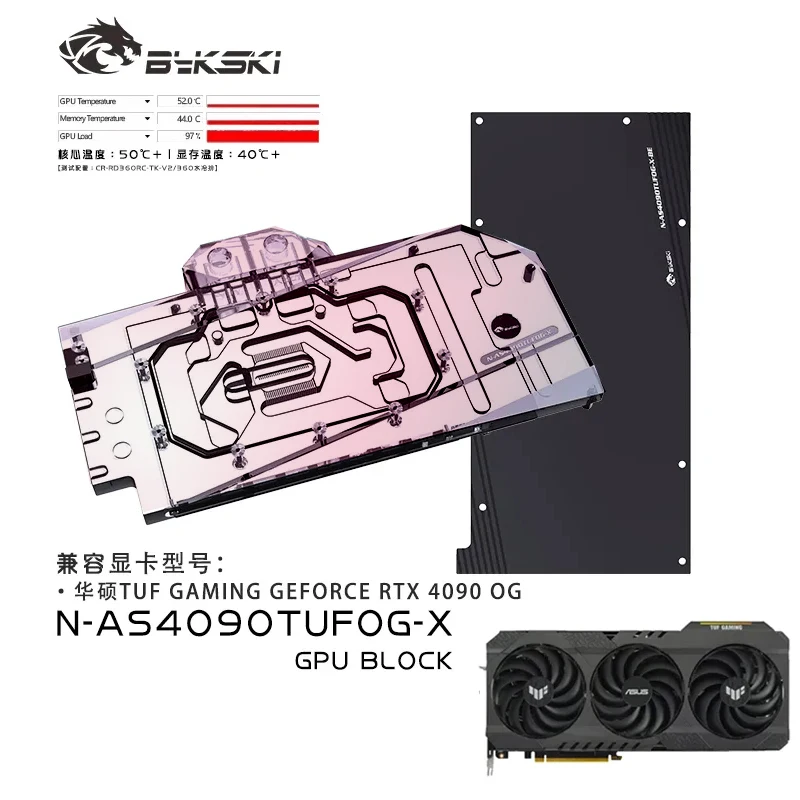 Блок графического процессора B – обзор и цена Rtx 4090 Water Block