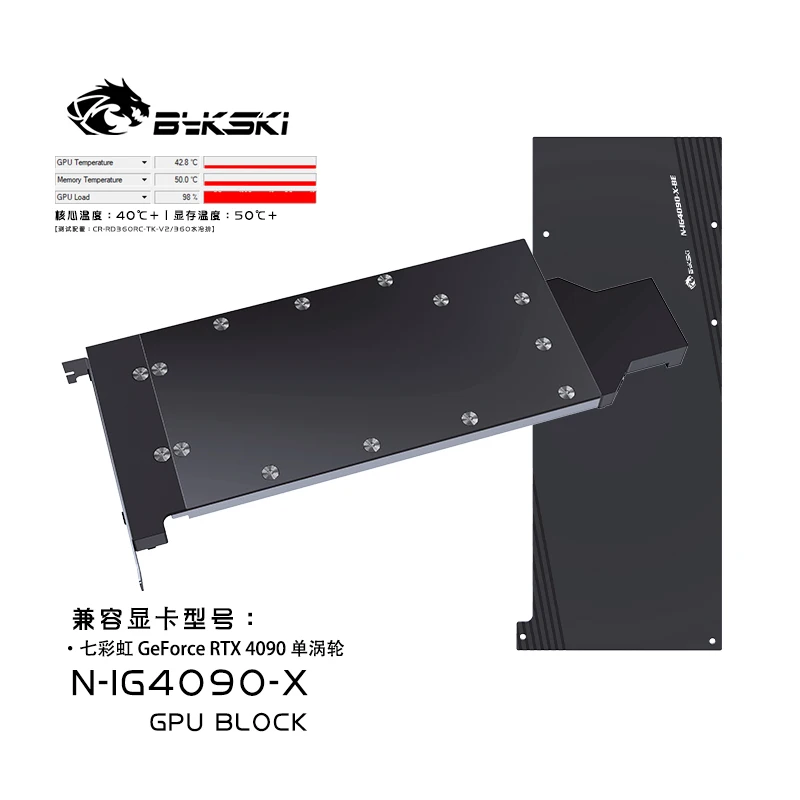 Водяной блок графического проц – обзор и цена Rtx 4090 Water Block