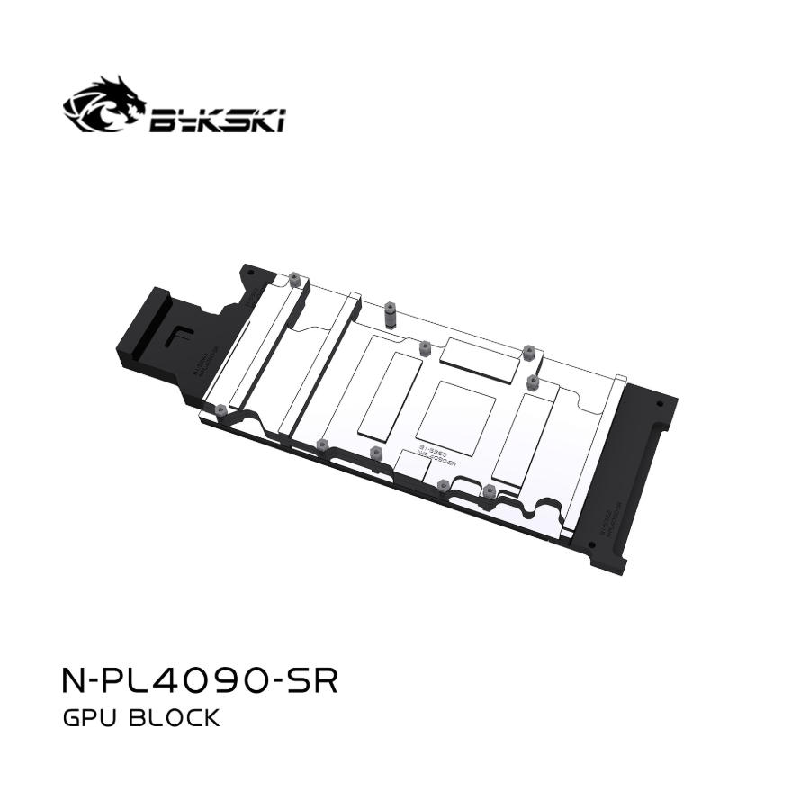 Металлический радиатор Bykski  – обзор и цена Rtx 4090 Water Block