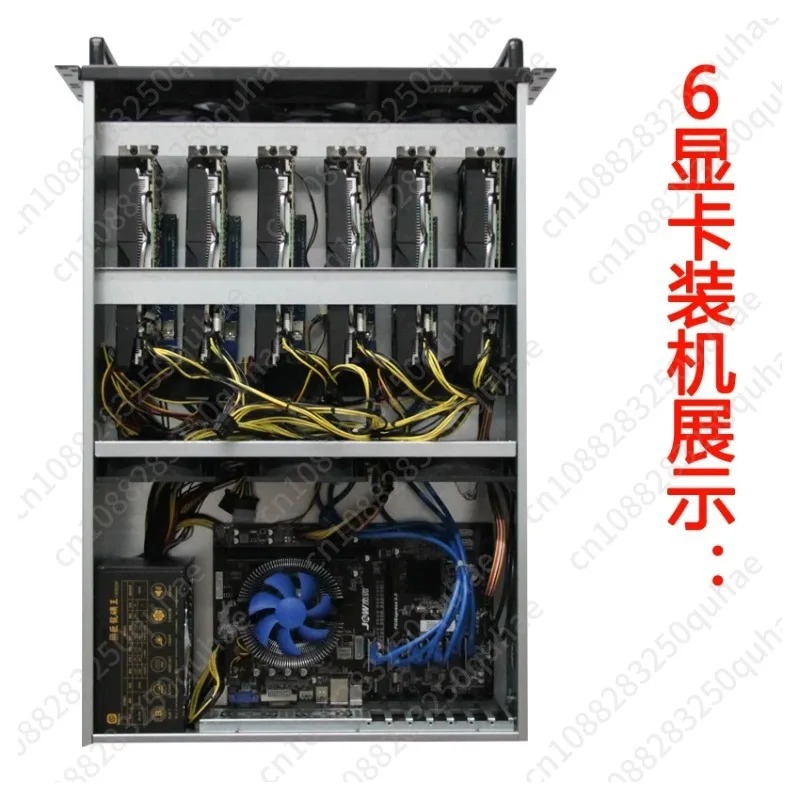 Корпус для 4U мультиграфически – обзор и цена Server Gpu Chassis 4U