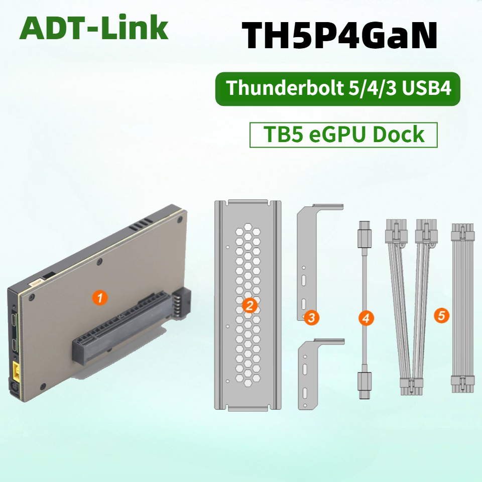 Внешняя видеокарта TH5P4GaN дл – обзор и цена Gpu External Dock Egpu Thunderbolt 4