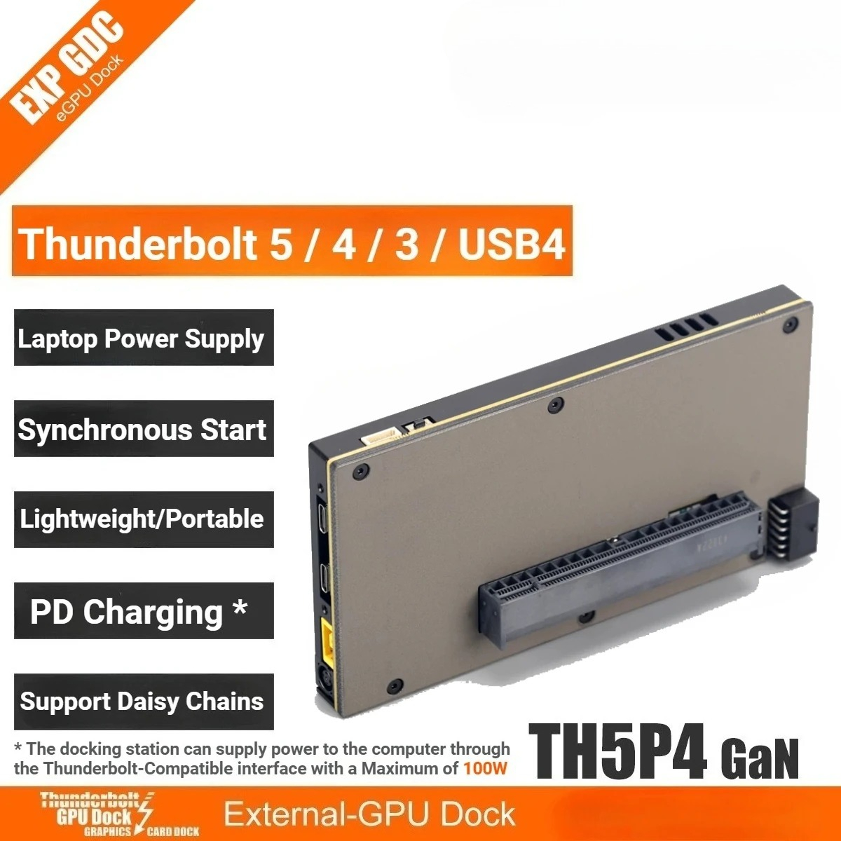 Внешняя видеокарта TH5P4GaN дл – обзор и цена Gpu External Dock Egpu Thunderbolt 4