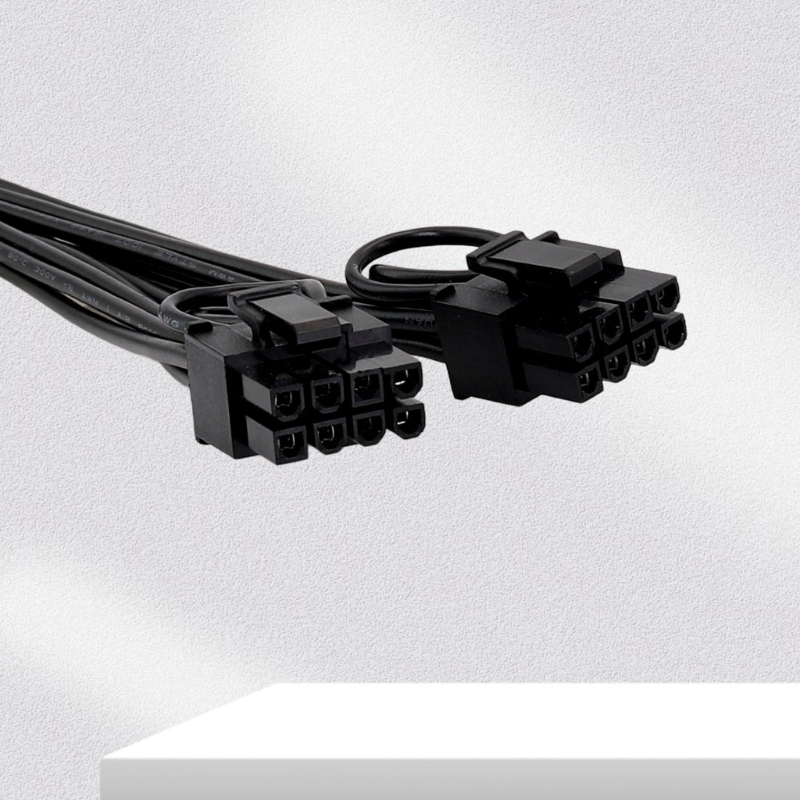 Кабель-переходник PCIe с 16-ко – обзор и цена Dual 8Pin To 16Pin 12Vhpwr Cable
