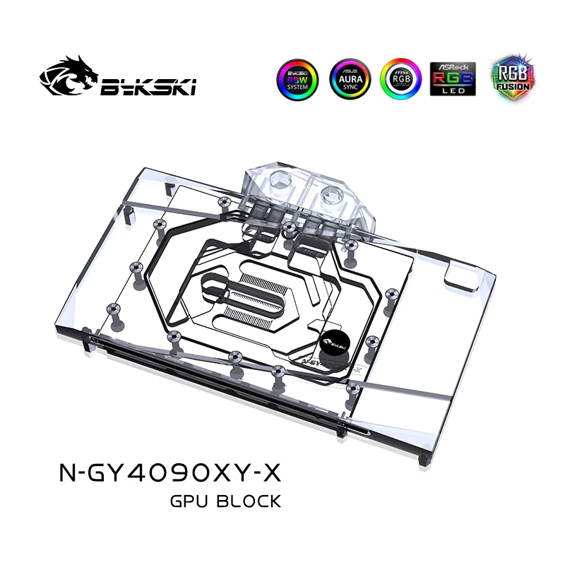 Водоблок Bykski для видеокарты – обзор и цена Rtx 4090 Water Block