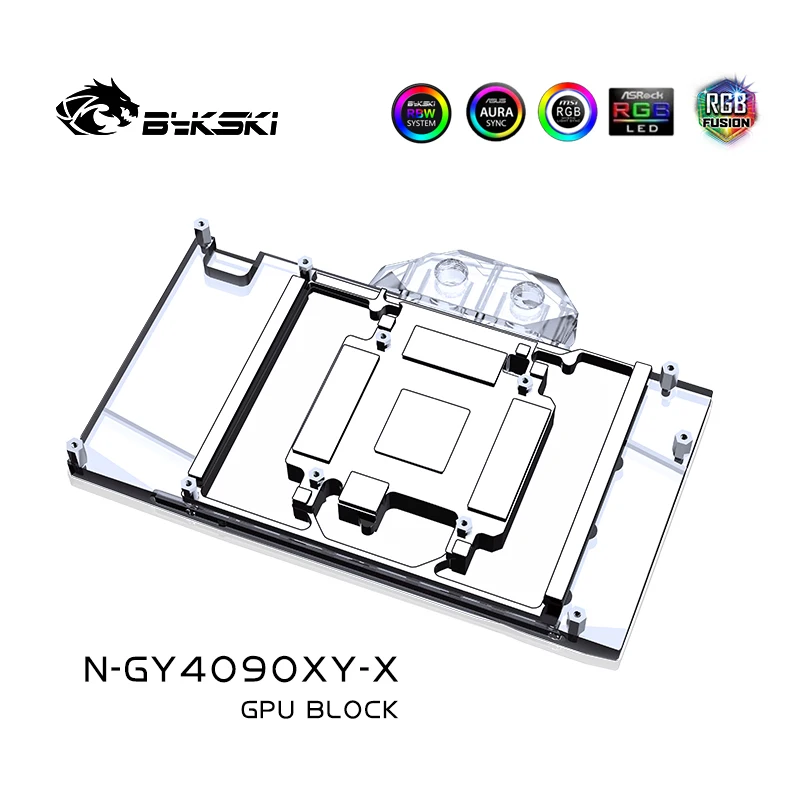 Водоблок Bykski для видеокарты – обзор и цена Rtx 4090 Water Block