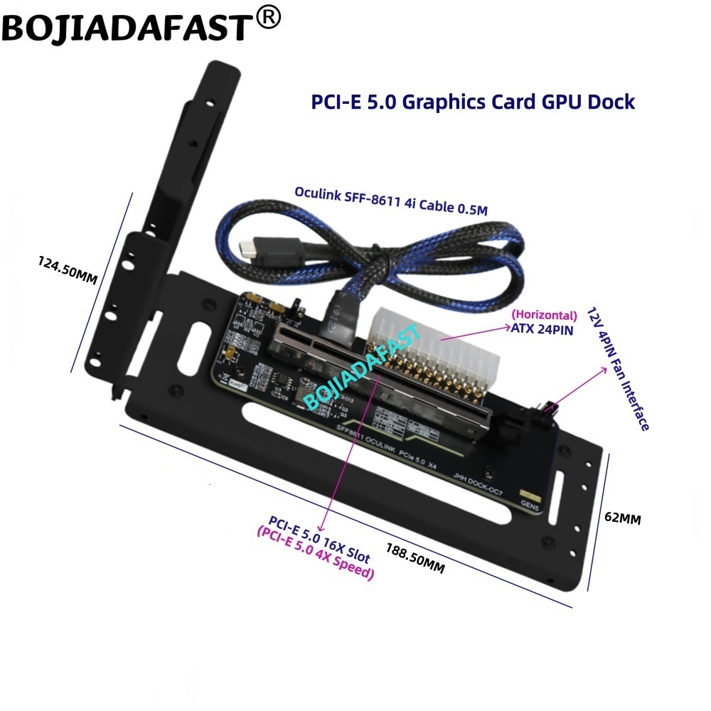 Адаптерная карта PCI-E 5.0 16X – обзор и цена Pcie 5.0 Gpu Riser Cable