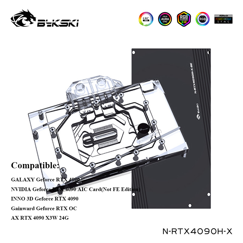 Водяной блок Bykski для NVIDIA – обзор и цена Rtx 4090 Water Block