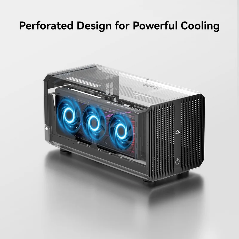 Корпус Acasis 40Gbps eGPU Thun – обзор и цена Gpu External Dock Egpu Thunderbolt 4
