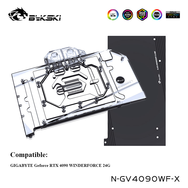 Водяной блок Bykski для видеок – обзор и цена Rtx 4090 Water Block