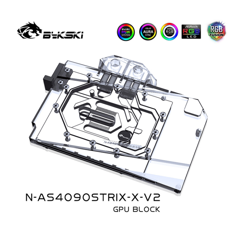 Блок для видеокарты Bykski N-A – обзор и цена Rtx 4090 Water Block