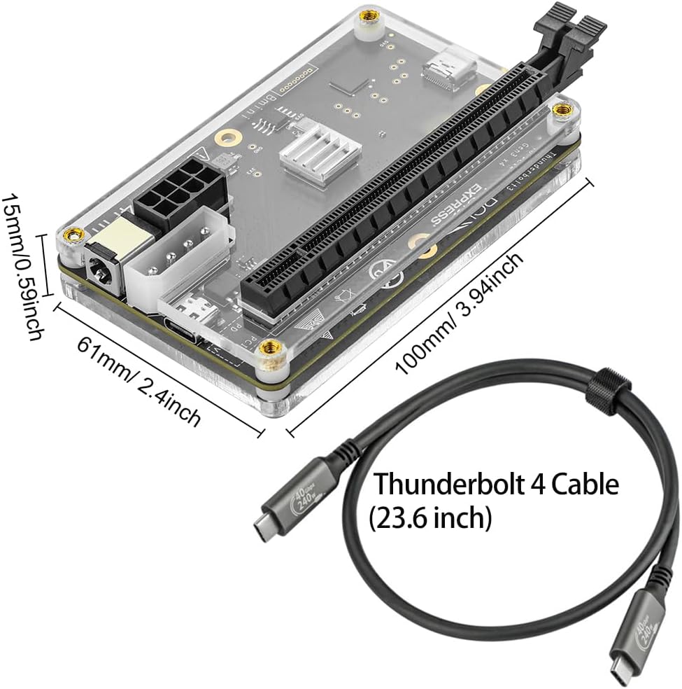 Док-станция RGEEK 22Gbps eGPU  – обзор и цена Gpu External Dock Egpu Thunderbolt 4