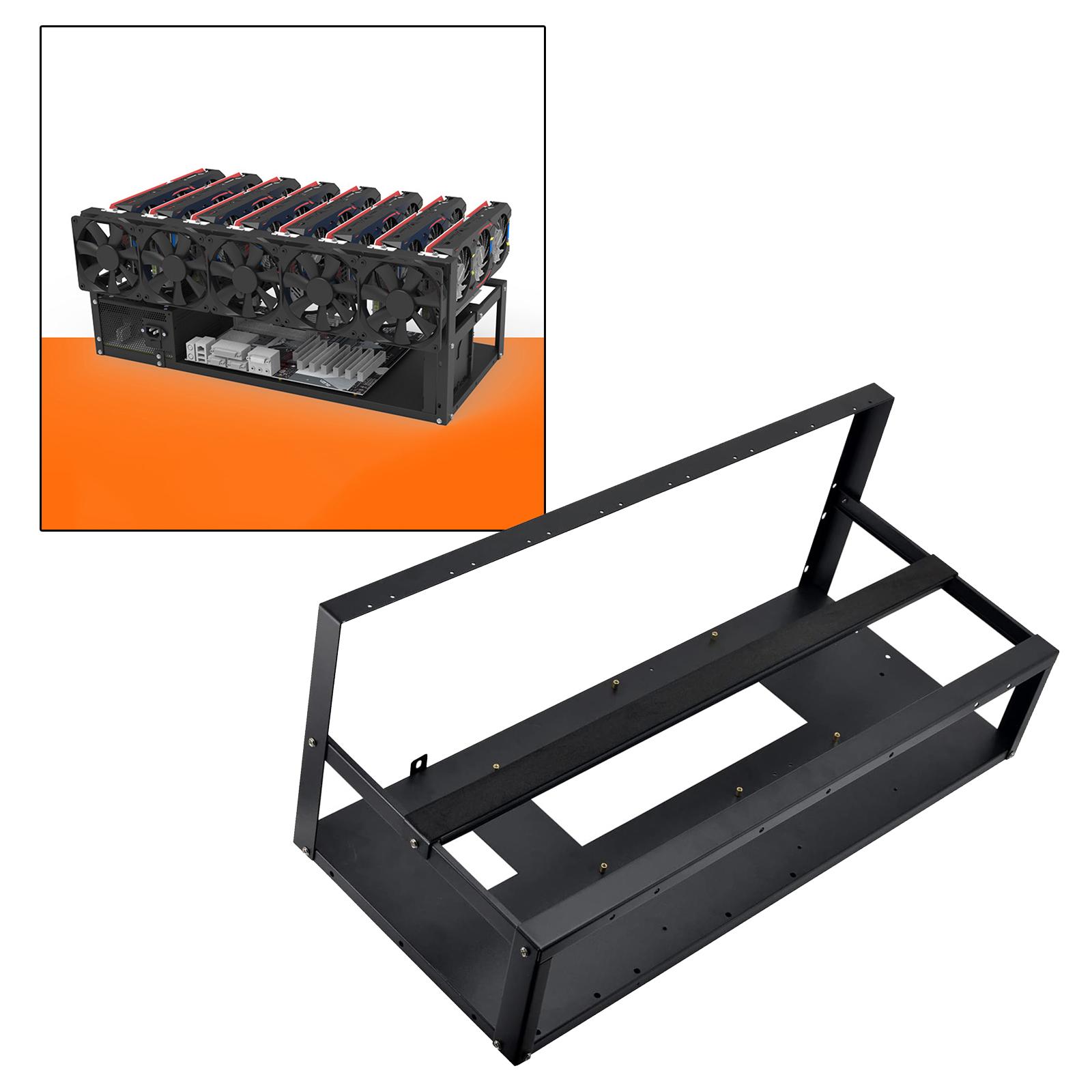 Корпус-рама для майнинг-фермы  – обзор и цена Gpu Mining Rig Frame 8 Gpu
