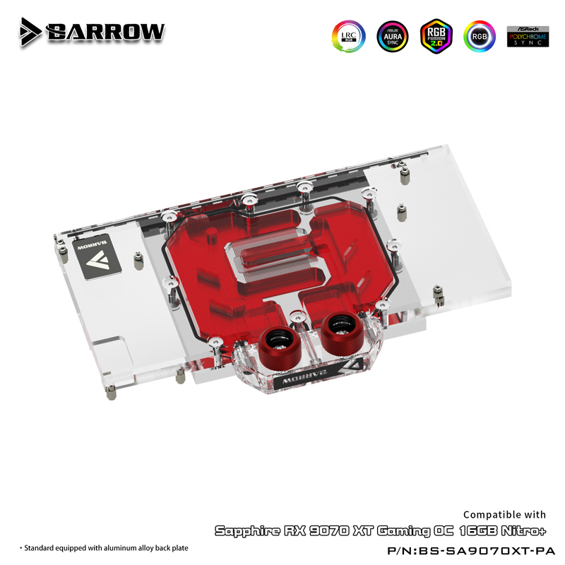 Водяной блок графического проц – обзор и цена Rx 9070 Xt