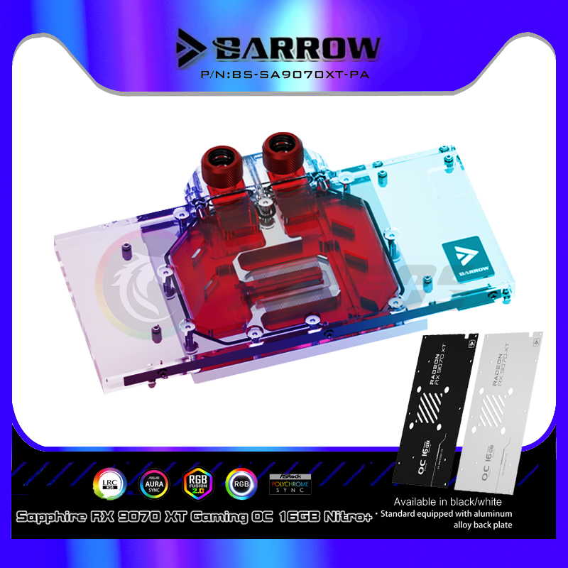 Водяной блок графического проц – обзор и цена Rx 9070 Xt