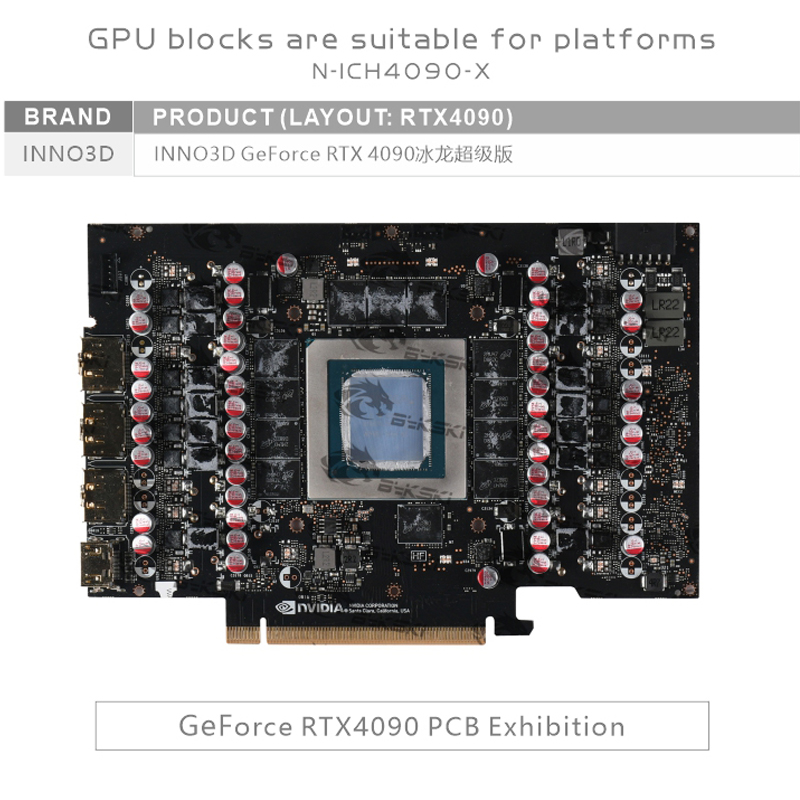 Водяной блок графического проц – обзор и цена Rtx 4090 Water Block