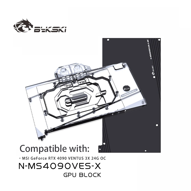 Блок питания Bykski N-MS4090VE – обзор и цена Rtx 4090 Water Block