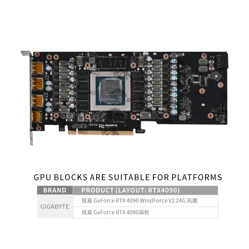 Водоблок Bykski N-GV4090WF-X-V – обзор и цена Rtx 4090 Water Block