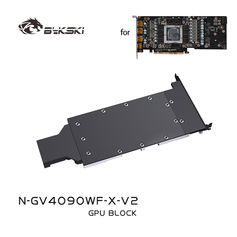 Водоблок Bykski N-GV4090WF-X-V – обзор и цена Rtx 4090 Water Block