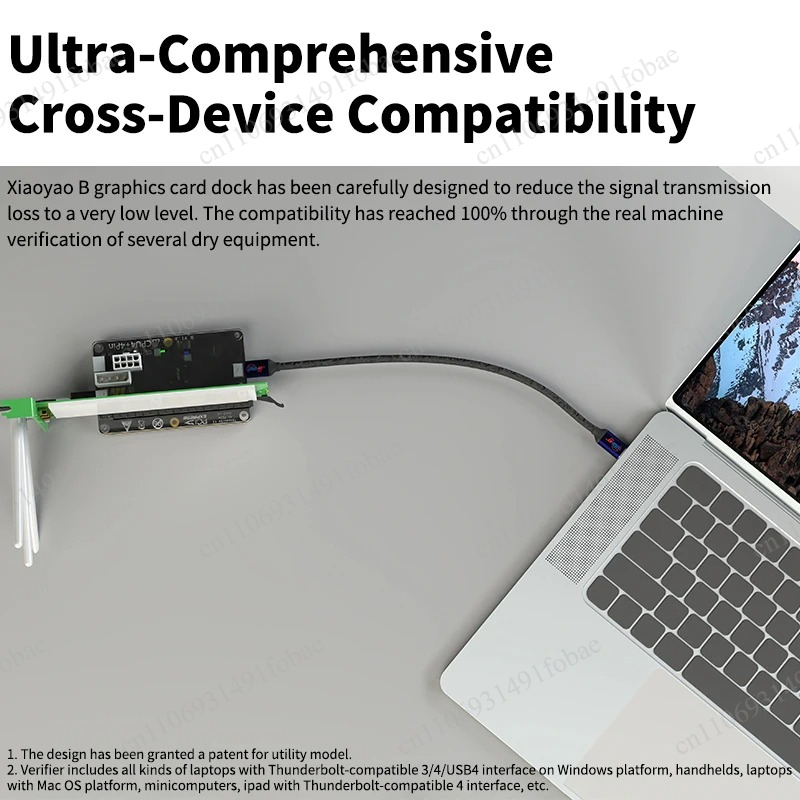 Док-станция Thunderbolt 4 3 eG – обзор и цена Gpu External Dock Egpu Thunderbolt 4