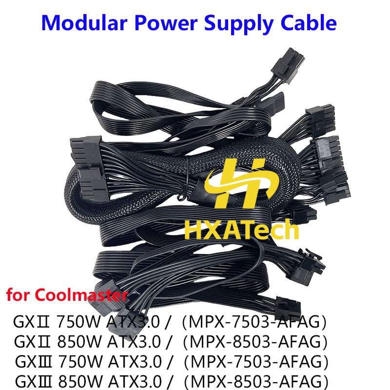 Кабель питания HXATech-12VHPWR – обзор и цена Dual 8Pin To 16Pin 12Vhpwr Cable