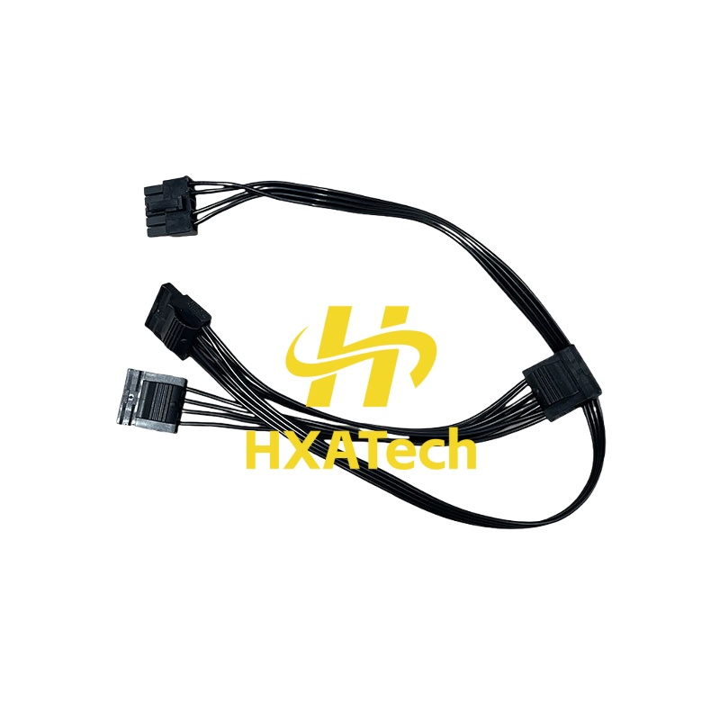 Кабель питания HXATech-12VHPWR – обзор и цена Dual 8Pin To 16Pin 12Vhpwr Cable