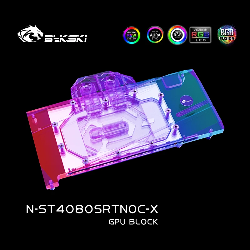 Блок для видеокарты Bykski GPU – обзор и цена Rtx 4080 Super 16Gb